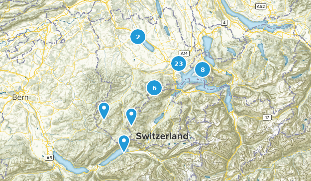 Lucerne, Switzerland Map