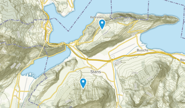 Nidwald, Switzerland Map