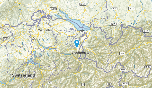 Outer Rhodes, Schweiz Map