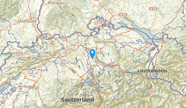 Zürich, Switzerland Map
