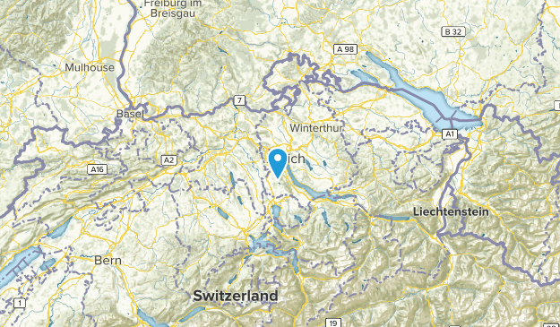 Zürich, Switzerland Map