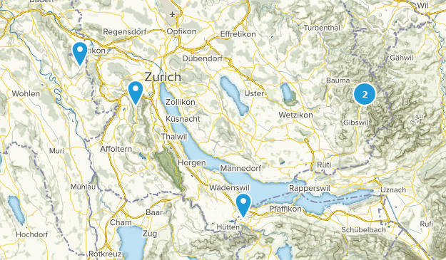Zürich, Suisse Map
