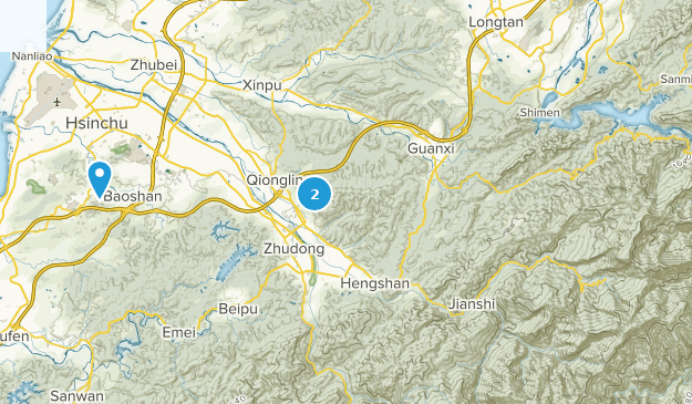 Hsinchu, Taiwan Map