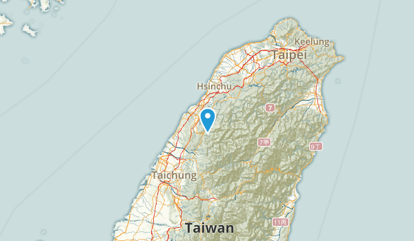 Miaoli, Taiwan Map