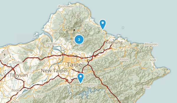Taipei City, Taiwan Map