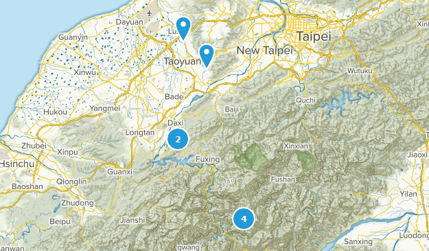 Taoyuan, Taïwan Map