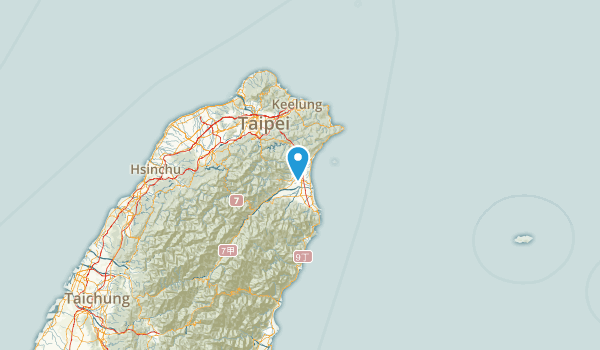 Yilan, Taiwan Map