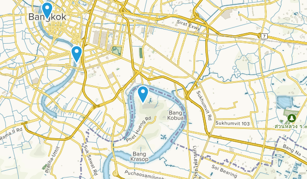 Samut Prakan, Thailand Map
