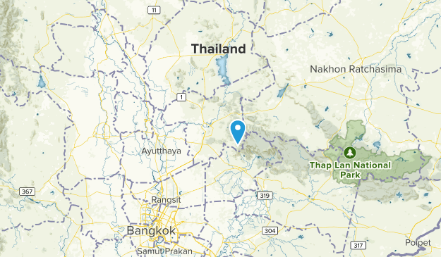 Saraburi, Thailand Map