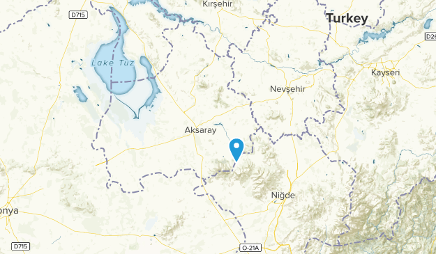 Aksaray, Turkey Map