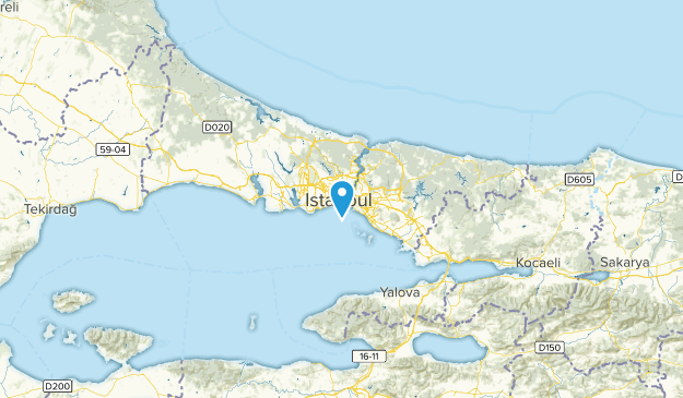 Istanbul, Turkey Map