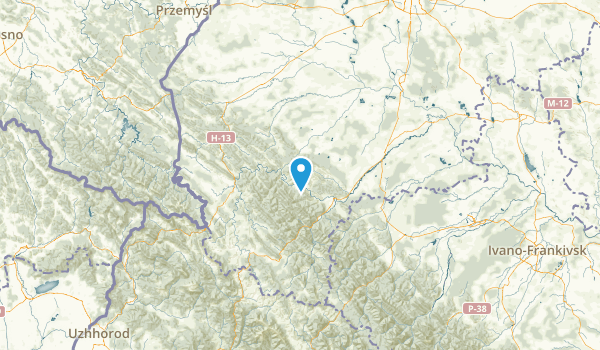 Львівська, Ukraine Map