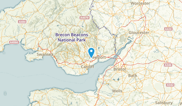 Caerphilly, United Kingdom Map
