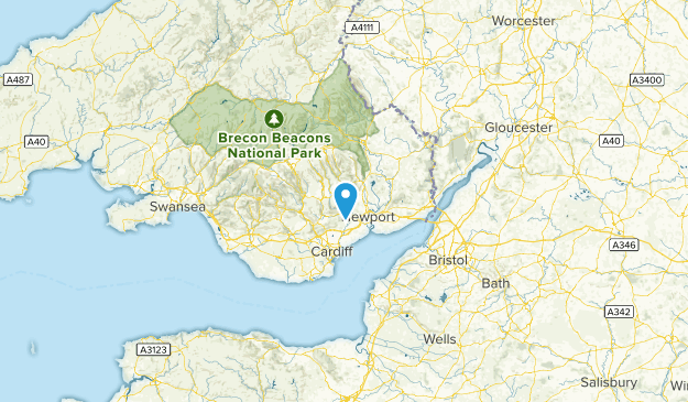 Caerphilly, United Kingdom Map