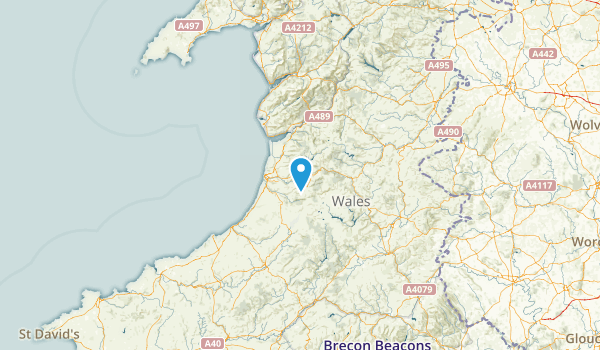 Ceredigion, United Kingdom Map