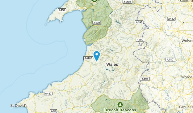 Ceredigion, United Kingdom Map