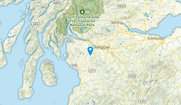 East Renfrewshire, United Kingdom Map