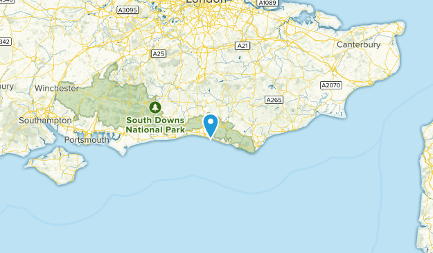 East Sussex, United Kingdom Map