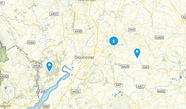 Gloucestershire, United Kingdom Map
