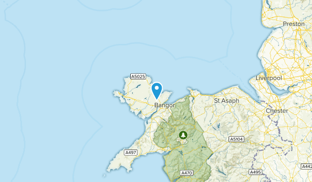 Isle of Anglesey, United Kingdom Map