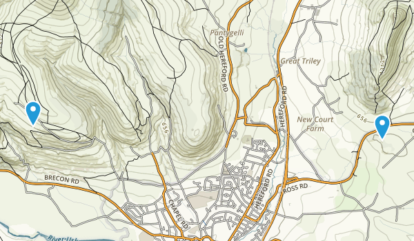 Monmouthshire, United Kingdom Map