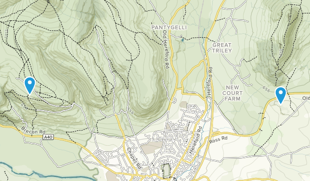Monmouthshire, United Kingdom Map