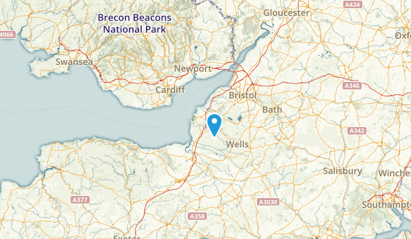 North Somerset, United Kingdom Map