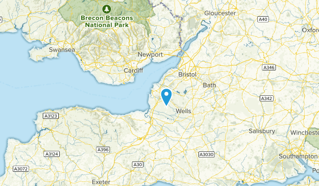 North Somerset, United Kingdom Map