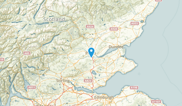 Perth and Kinross, United Kingdom Map