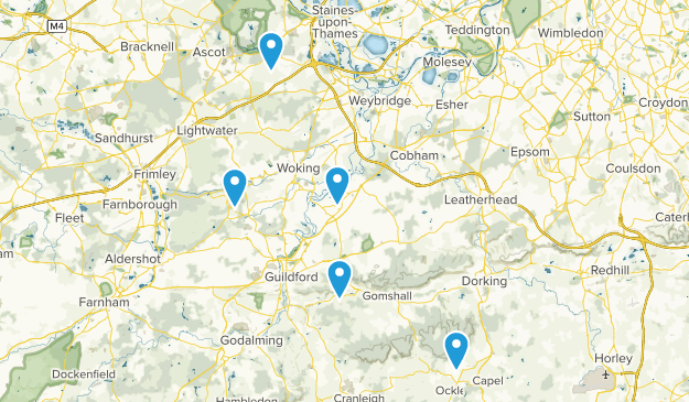 Surrey, United Kingdom Map