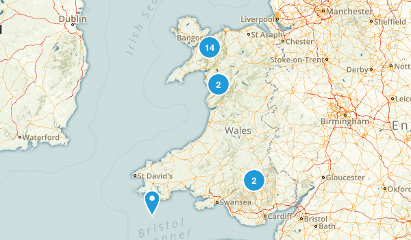 Wales, United Kingdom Map