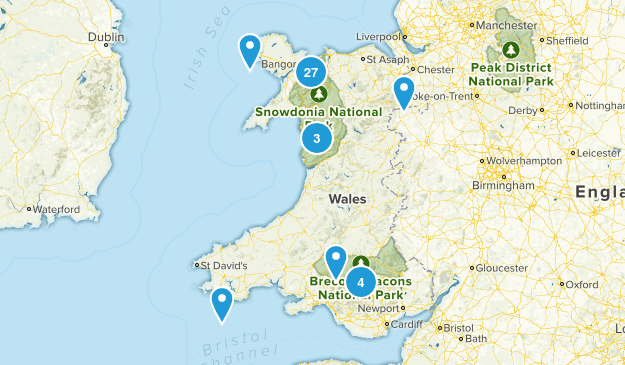 Wales, United Kingdom Map