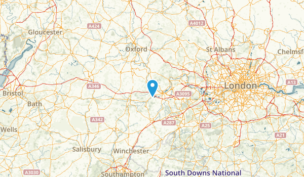 West Berkshire, United Kingdom Map