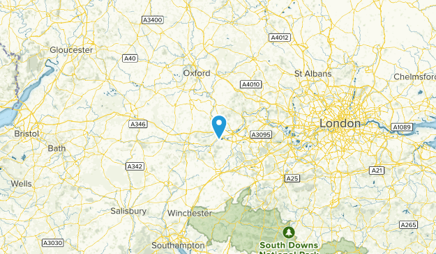 West Berkshire, United Kingdom Map