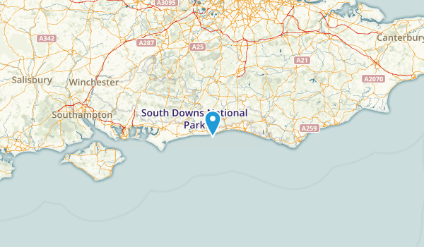 West Sussex, United Kingdom Map