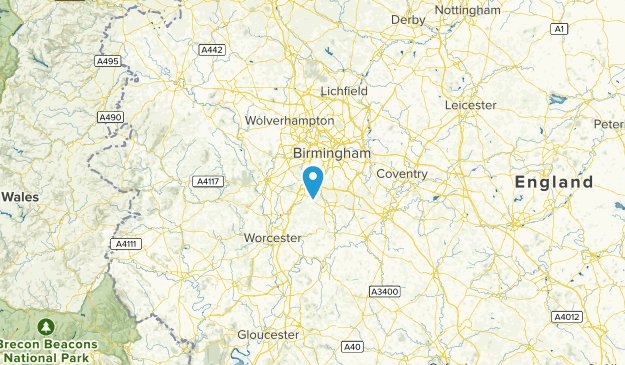 Worcestershire, United Kingdom Map
