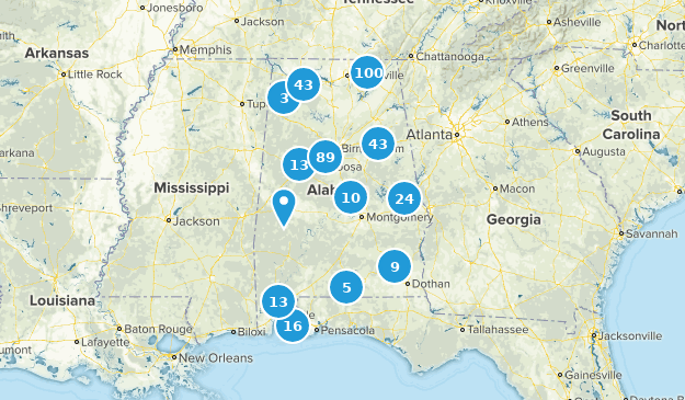 Alabama Map