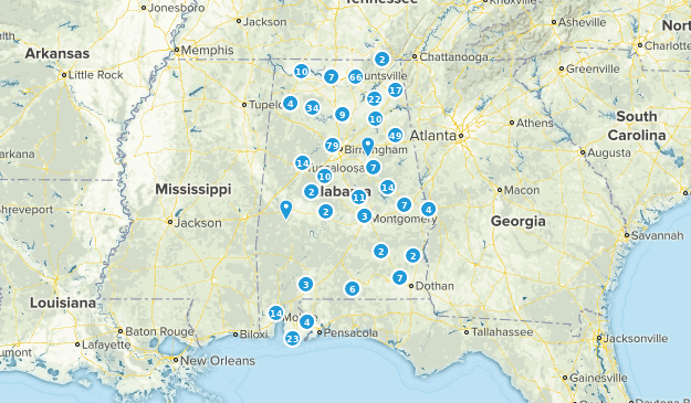 Alabama Map