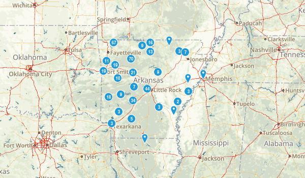 Arkansas Map