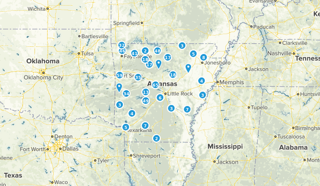 Arkansas Map