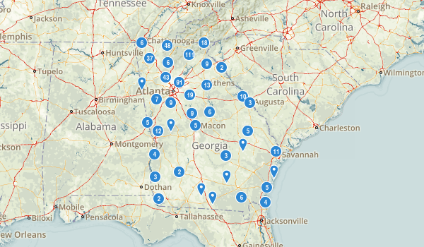 Georgia Map