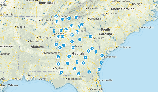 Georgia Map