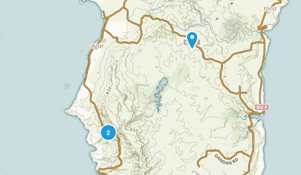 Guam Map