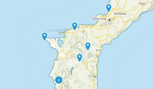 Guam Map