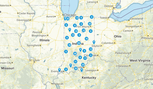 Indiana Map