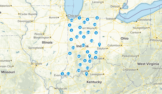Best Cities in Indiana | AllTrails