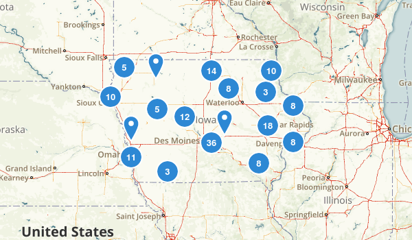 Iowa Map