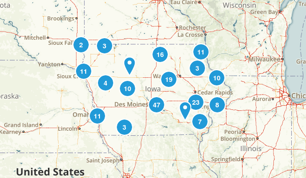 Iowa Map