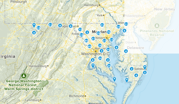 Maryland Map