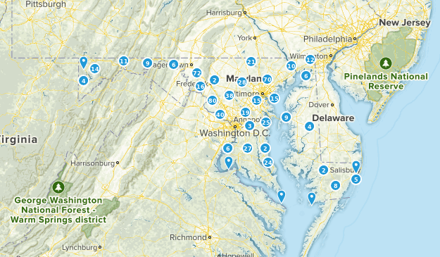 Maryland Map